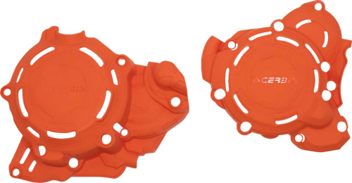 Acerbis - Acerbis X-Power Engine Covers - Orange 16 - 2983235226