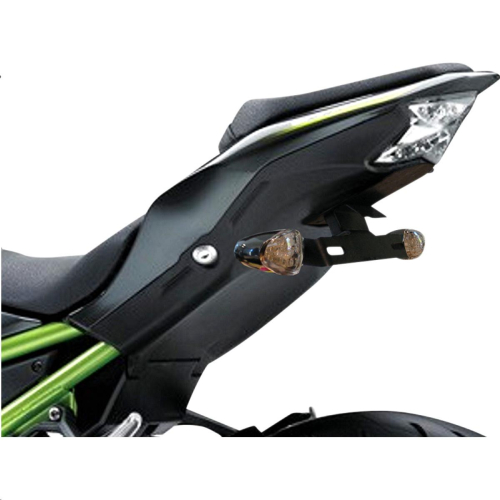 Targa - Targa Tail Kit with LED Turn Signals - Black/Clear - 22-491LED-L