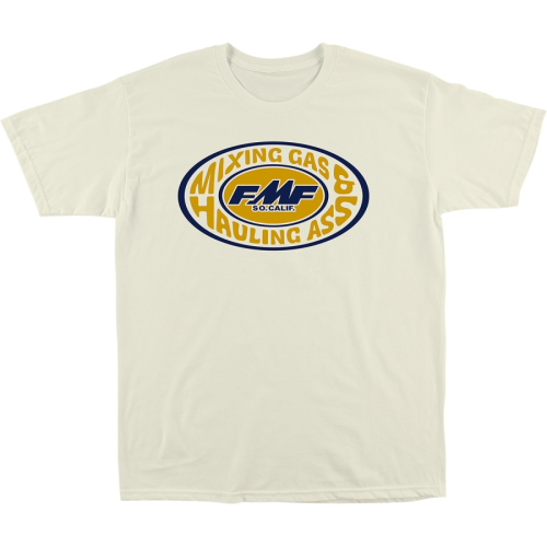 FMF Racing - FMF Racing Trademark T-Shirt - FA22118906CRMS - Cream - Small