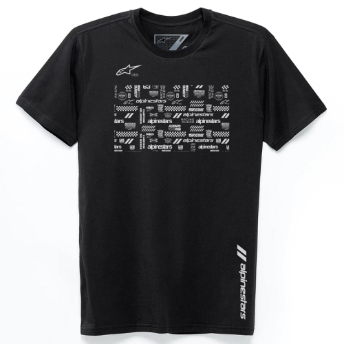 Alpinestars - Alpinestars Chaotic T-Shirt - 1230-72109-10-S - Black - Small