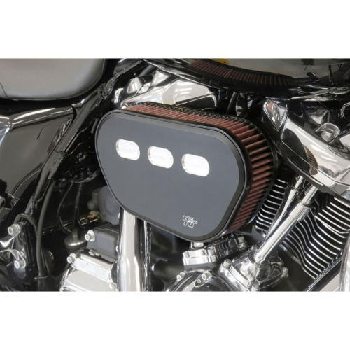 K&N Engineering - K&N Engineering Street Metal Air Intake System - Big 8 - Black - RK-3948B