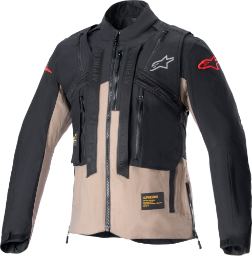 Alpinestars - Alpinestars Techdura Jacket - 3704524-1286-XL - Black/Falcon Brown - X-Large