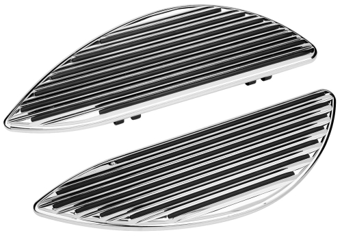 Arlen Ness - Arlen Ness Driver Floorboard - Retro - Chrome - I1362