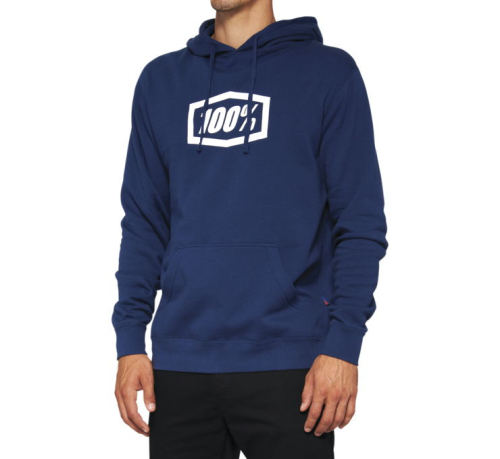 100% - 100% Icon Hoody - 20029-00025 - Navy - Small