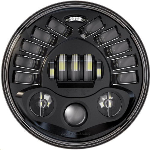 Custom Dynamics - Custom Dynamics 7in. Probeam Adaptive Headlamp - Black - PB-7A-14-B