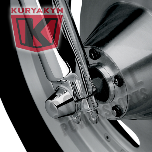 Kuryakyn - Kuryakyn Front Axle Nut Covers - 1213