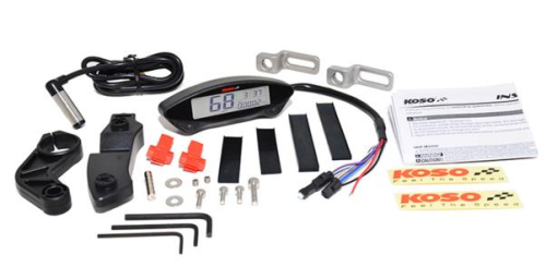 Koso North America - Koso North America Ex-02 Enduro Multi Meter - BA048KAW-1