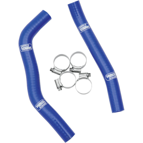 Moose Racing - Moose Racing Radiator Hose/Clamp Kit - Blue - MBU-YAM-22-BL