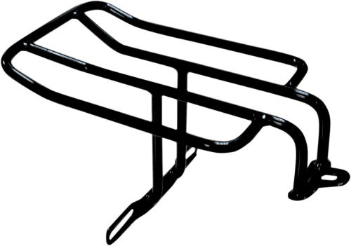 Drag Specialties - Drag Specialties Fender Luggage Rack - Gloss Black - C77-0079B
