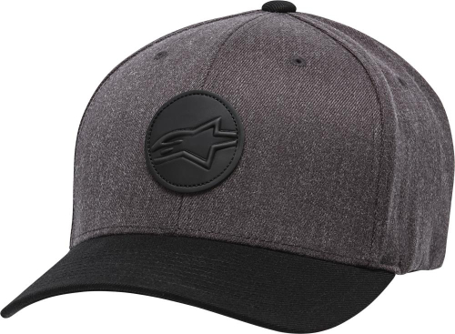 Alpinestars - Alpinestars Dot Patch Hat - 1139-81550-1810-S/M - Charcoal/Black - Sm-Md