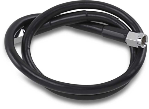 Drag Specialties - Drag Specialties Universal Black Vinyl-Coated Stainless Steel Brake Line - 26in. - 826-BLK
