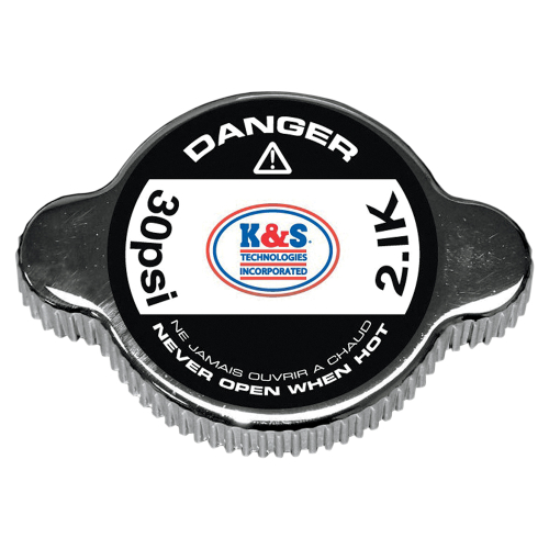 K&S Technologies - K&S Technologies High-Pressure Racing Radiator Cap - 30psi - Blue - 58-1021