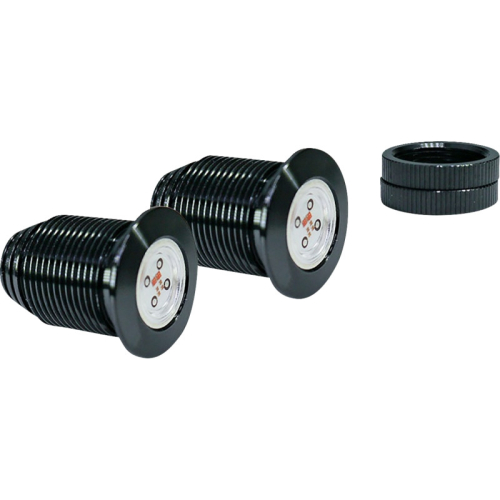 Paul Yaffe Originals - Paul Yaffe Originals Bag Bolts Taillight Kit with Thunder Bolts - Black - PYO:BB-TB-B