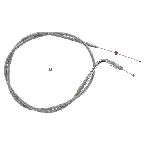 Barnett - Barnett Stainless Clear-Coated Throttle Cable - 102-30-30002