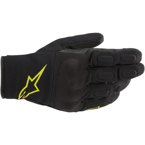 Alpinestars - Alpinestars S-Max Drystar Gloves - 3527620-155-L - Black/Fluorescent Yellow - Large