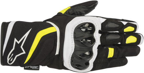 Alpinestars - Alpinestars T-SP Drystar Gloves - 3527719-155-M - Black/Yellow Fluorescent - Medium