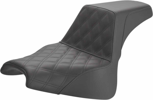 Saddlemen - Saddlemen Step-Up Front LS Seat - Black Diamond - 818-28-172