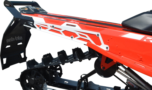 Straightline Performance - Straightline Performance Hide N Go Rear Bumper - White/Black - 183-234-White