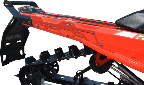 Straightline Performance - Straightline Performance Hide N Go Rear Bumper - Red/Black - 183-236-RED