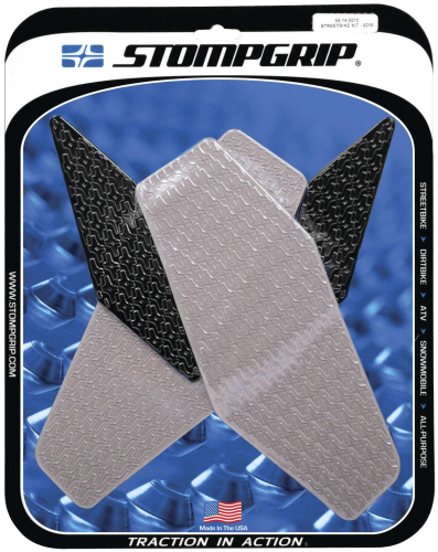 Stompgrip - Stompgrip Icon Tank Kits - Black - 55-14-0010H