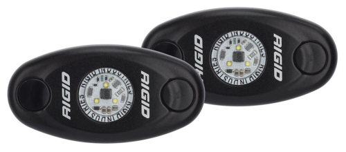 RIGID Industries - RIGID Industries A-Series Pro Lights - Black Housing - Cool White LED - Pair - 482033