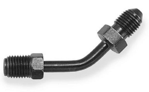 Goodridge - Goodridge Universal 60deg. Tube Adapter - 3/8in. JIC to -3 - Ebony - P660-03BK