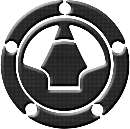 Keiti - Keiti Gas Cap Protector/Kawasaki - Carbon Fiber - 5 Bolt T3 - RKW-518CF
