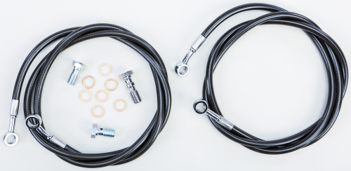 Streamline - Streamline 2-Line Brake Line Kit (+2in.) - Smoke - RAP-2F-2SMOKE