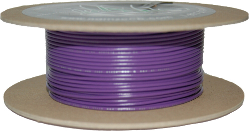 Namz - Namz 100-Foot OEM Color Wire Spool - 20 Gauge - Violet - NWR-7-100-20