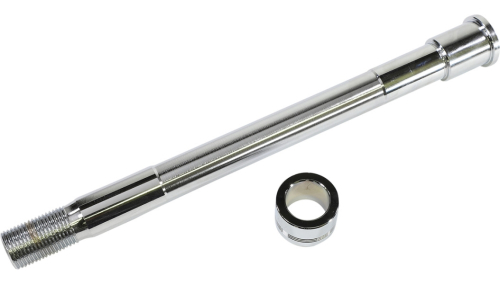 Drag Specialties - Drag Specialties Chrome Axle Kit - Front - 0214-1981