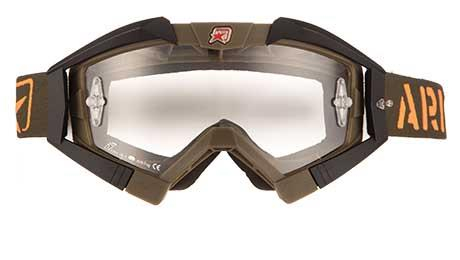 Ariete - Ariete Riding Crows Basic Collection Goggles - 13950-VN15 - Green/Black - OSFM
