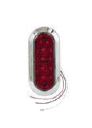 Blazer International - Blazer International LED 6in. Oval Stop/Turn/Taillight Kit - Surface Mount - C563RTM