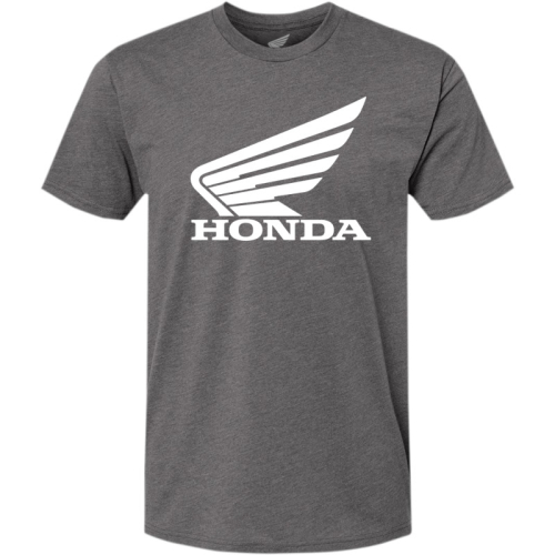 Honda Collection - Honda Collection Honda Wing T-Shirt - NP21S-M3016-S - Heather Gray/White - Small