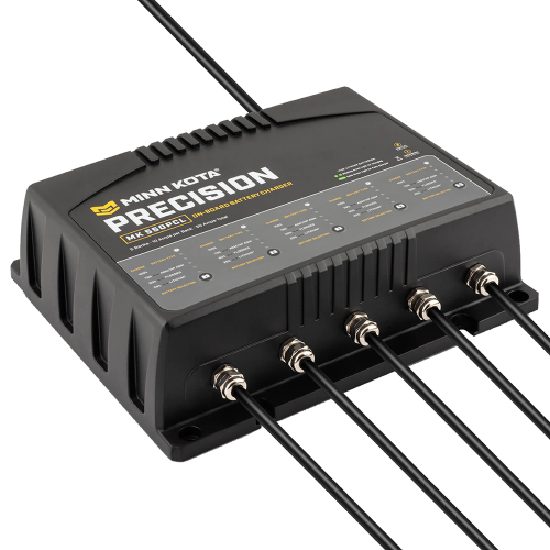 Minn Kota - Minn Kota On-Board Precision Charger MK-550 PCL 5 Bank x 10 AMP LI Optimized Charger
