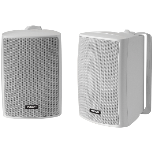 FUSION - FUSION 4" Compact Marine Box Speakers - (Pair) White