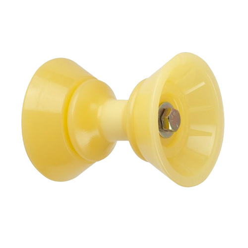 C.E. Smith - C.E. Smith 3" Bow Bell Roller Assembly - Yellow TPR