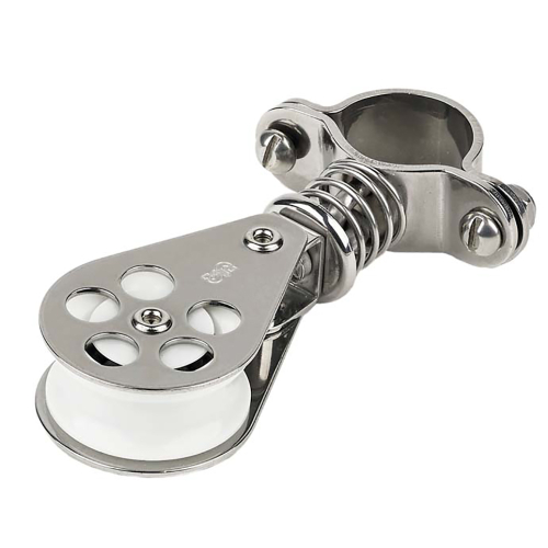 Schaefer Marine - Schaefer Pulpit Furling Lead Spring Loaded Block - 1" Ball Bearing