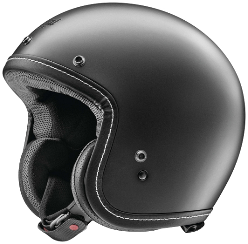 Arai Helmets - Arai Helmets Classic-V Solid Helmet - 685311176615 - Black Frost - Large