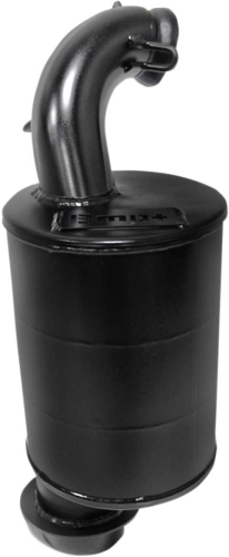 BikeMan Performance - BikeMan Performance Full Velocity Muffler - Black - 02-321