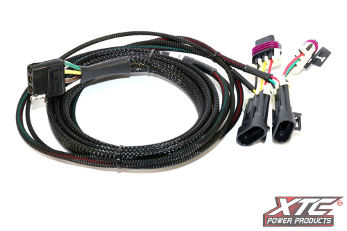 XTC Power Products - XTC Power Products Plug and Play Power Out 4 Pin Flat Trailer Connector - HON-P-TRAOUT