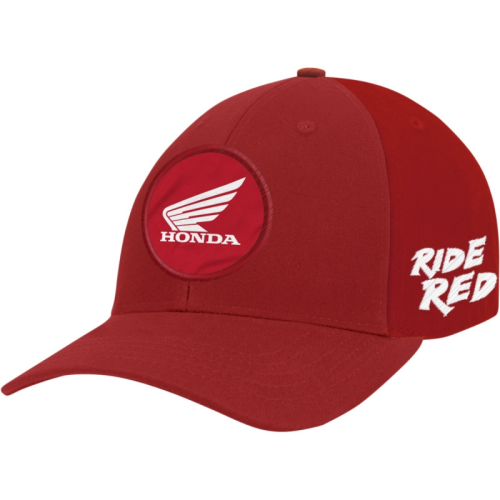 Honda Collection - Honda Collection Honda Red Ride Hat - NP21A-H3164 - Red - OSFM