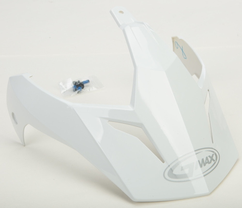 G-Max - G-Max Visor with Screws for GM-11/S Helmets - White - G011063