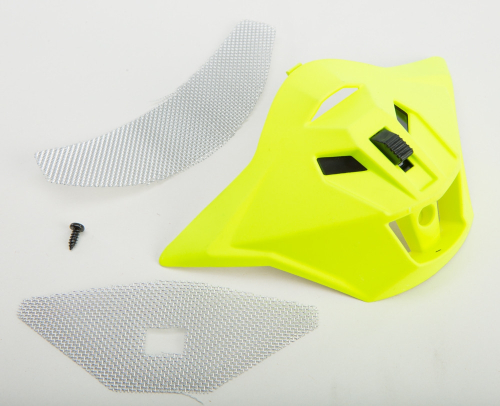 G-Max - G-Max Mouth Vent for GM-11/S Helmets - Matte Hi-Vis Yellow - G011075
