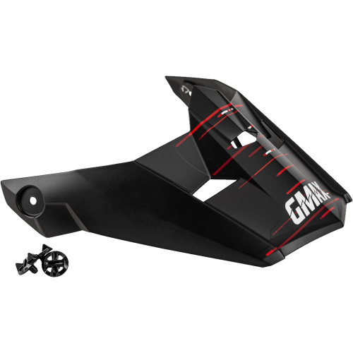 G-Max - G-Max Visor for MX-46Y Frequency Youth Helmets - MD-3X - Matte Black/White - G0463846