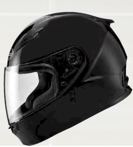 G-Max - G-Max FF49 Solid Helmet - G7490075 - Flat Black - Medium