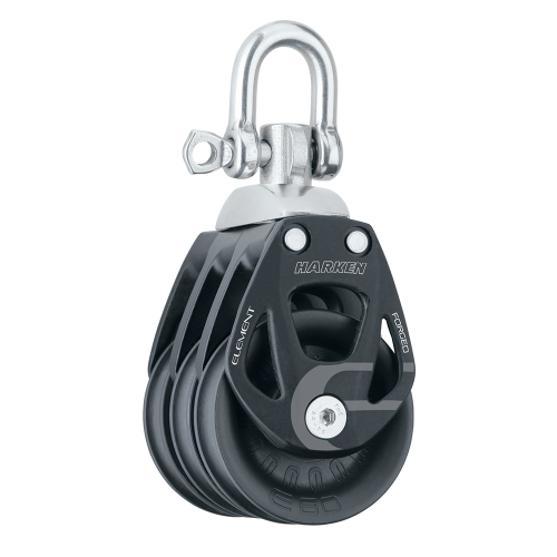 Harken - Harken 60mm Triple Aluminum Element Block w/Swivel