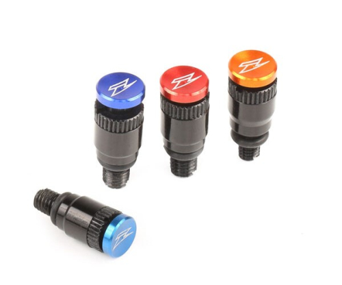 ZETA - ZETA Air Valve Cap Screw - KYB/Showa Red - ZE56-11002