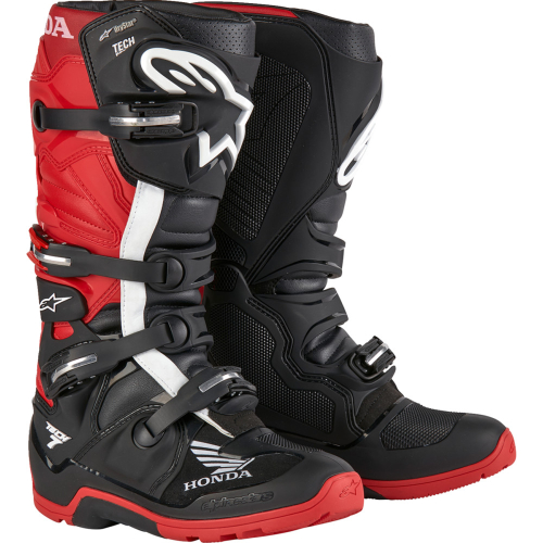 Alpinestars - Alpinestars Tech 7 Enduro Drystar Boots - 2012723-1303-15 - Black/Red - 51