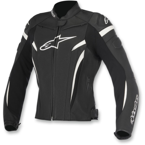 Alpinestars - Alpinestars Stella GP Plus R Womens Leather Jacket V2 - 3110517-12-50 - Black/White - 14