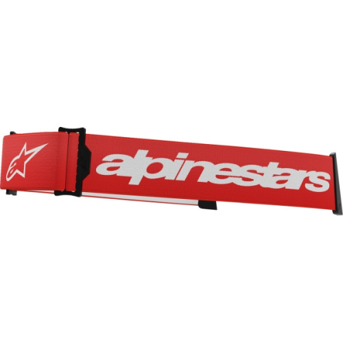 Alpinestars - Alpinestars Strap for Supertech Goggles - Red/White - 9400125-32